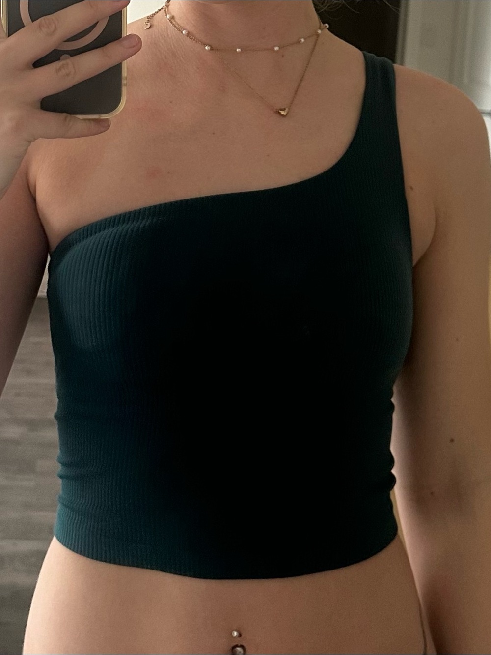 Lululemon Hold Tight One-Shoulder Tank Top - Storm Teal